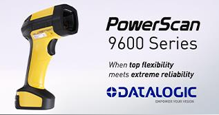 Datalogic得利捷POWERSCAN™ 9600 系列：超级灵活且坚固可靠